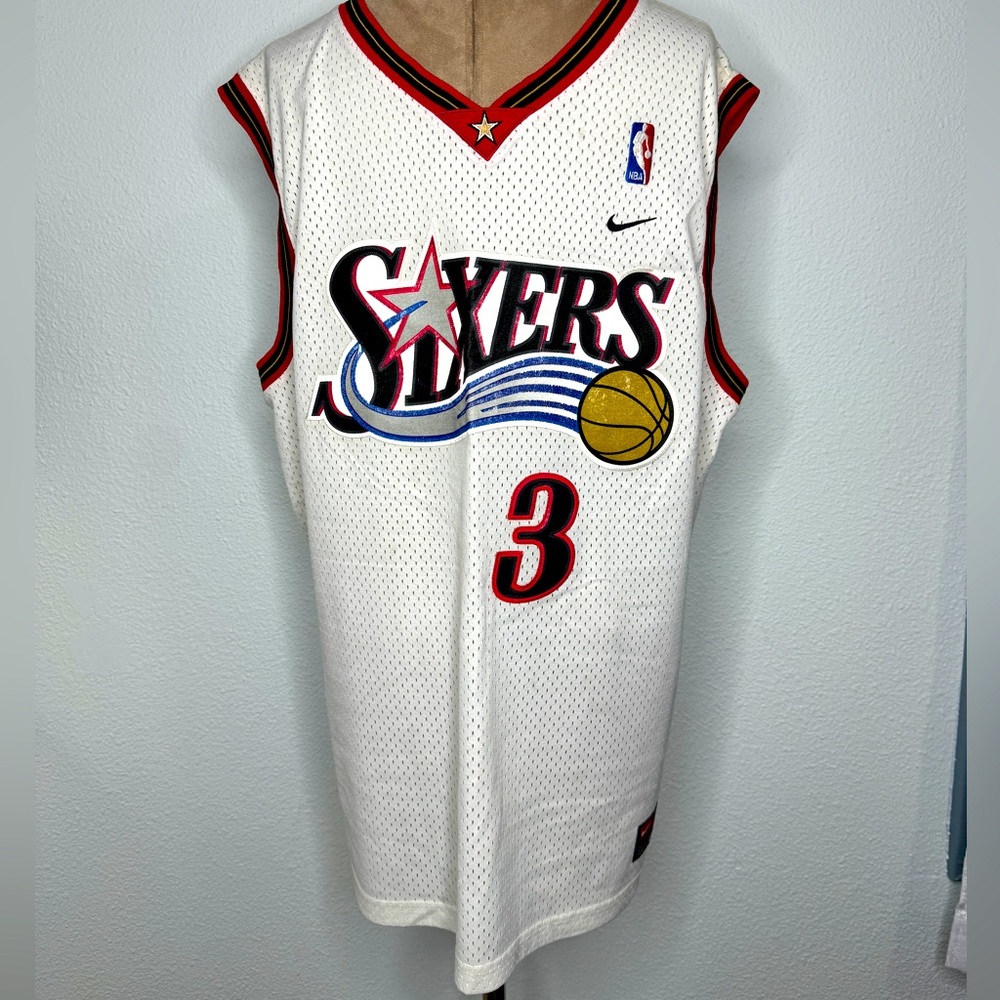 Nike Sixers Iverson 3 Jersey, XL